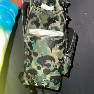 Coach | Bags | Coach Authentic Army Camouflage Leather Book  display picture 3